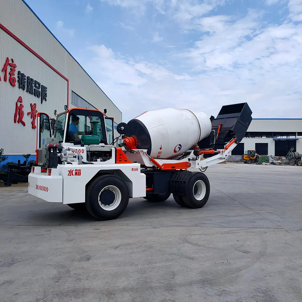 LY4200 self-loading concrete mixer truck for sale in Russia