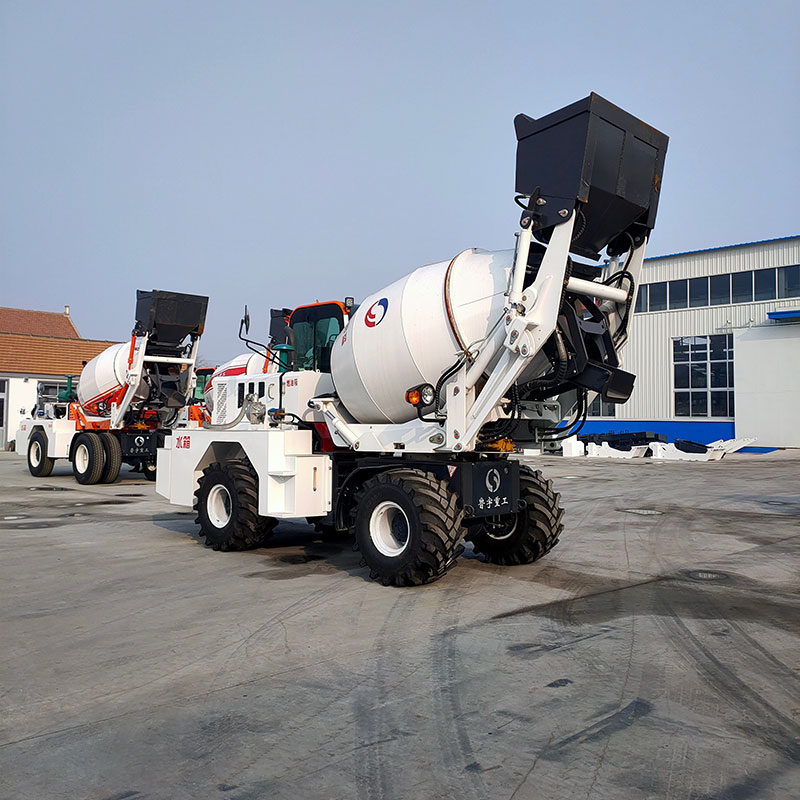 LY3200 self-loading concrete mixer for sale