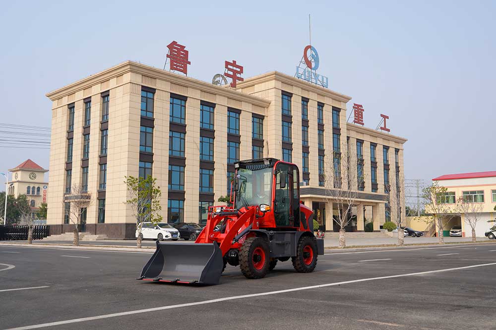 Maintenance and maintenance of the wheel loader machine during the running-in period