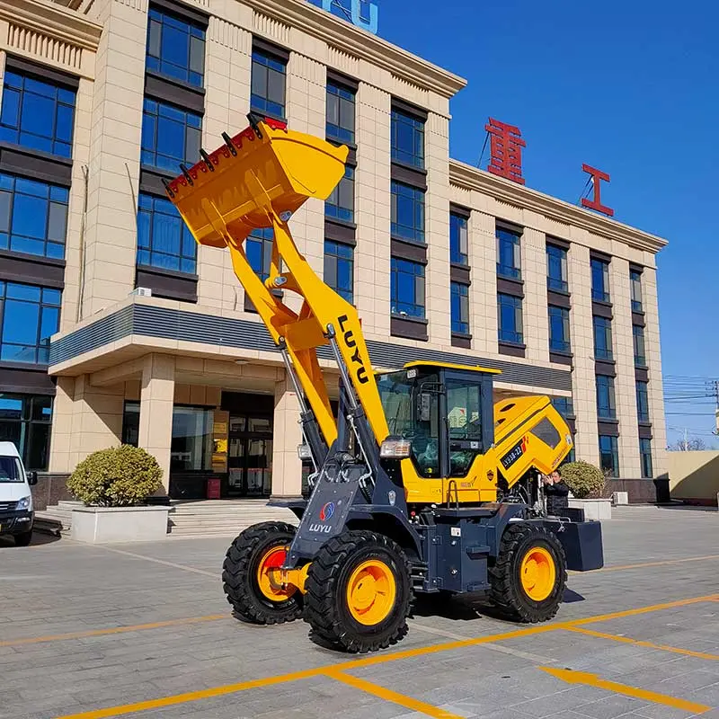 Best saleable ZL928 1.6 tons rated wheel loaders in Southeast Asia.