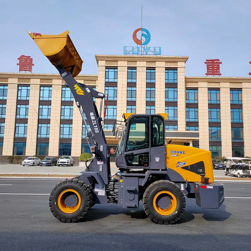 What is the difference between wheel loader and backhoe loader?